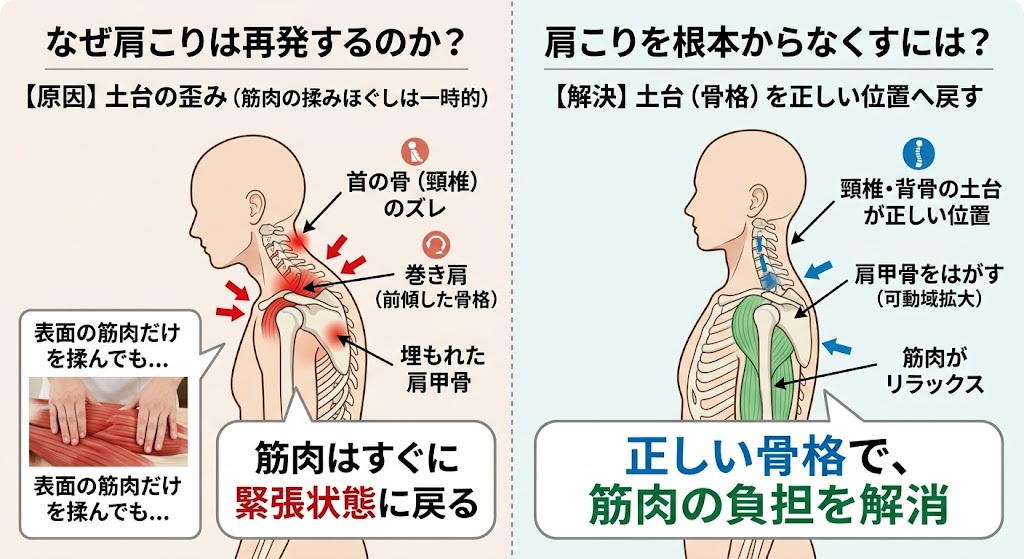 肩こりと姿勢の関係性