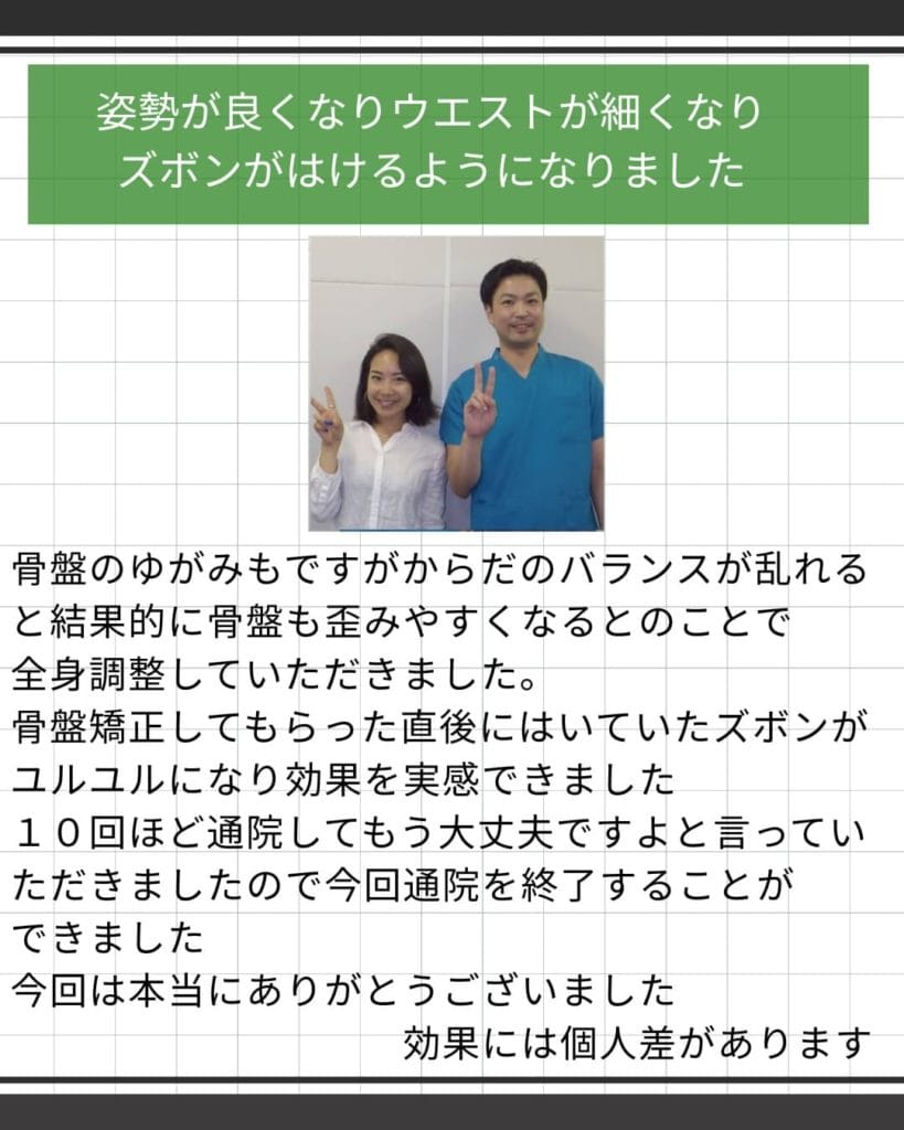 くまがい整骨院筑紫野市　患者様の体験談口コミ 